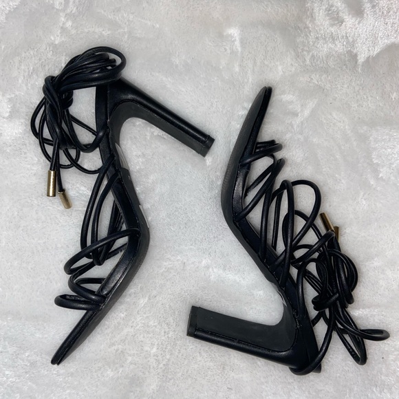 Forever 21 Lace up Heels - Picture 3 of 3